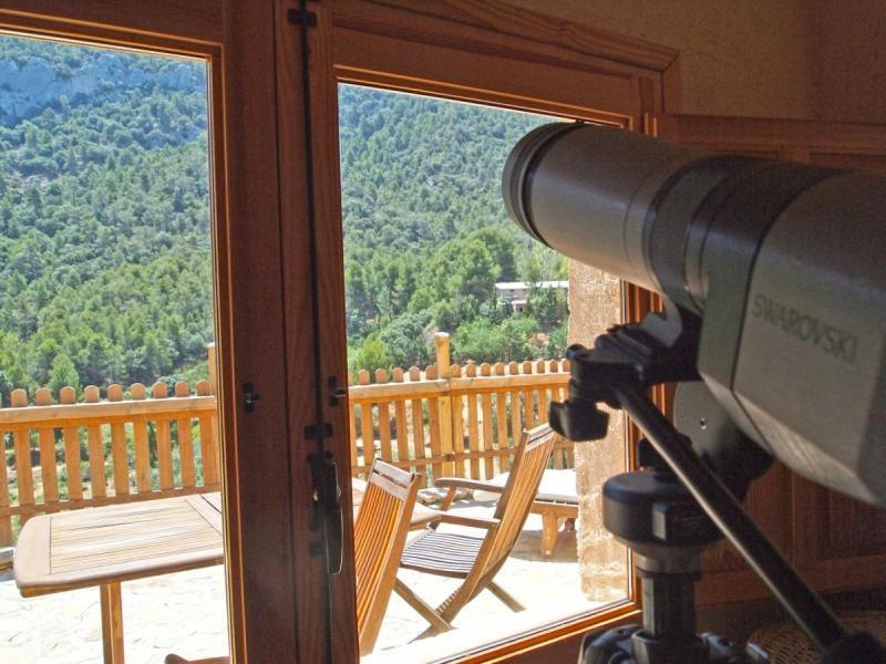 Observatorio De Aves Mas De Bunyol Вальдерробрес Экстерьер фото