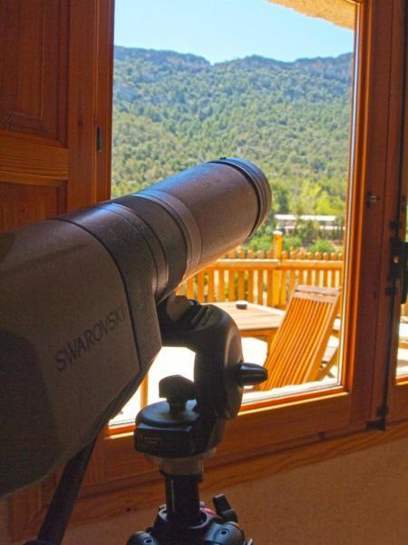 Observatorio De Aves Mas De Bunyol Вальдерробрес Экстерьер фото